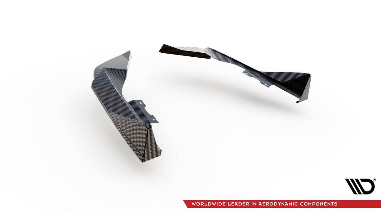 Maxton Design Carbon Fiber Rear Side Splitters BMW M2 G87 (Set For Valance)