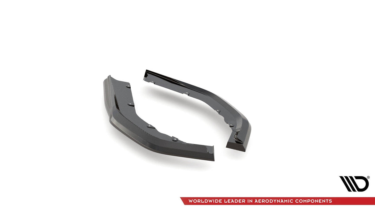 Maxton Design Carbon Fiber Rear Side Splitters BMW M3 G80 (Set For Diffuser Only)