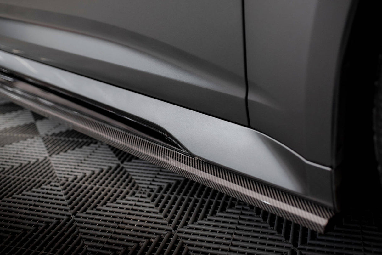 Maxton Design Carbon Fiber Side Skirts - Audi / C8 / RS6 / RS7