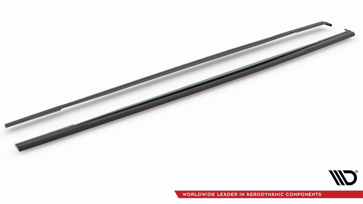 Maxton Design Carbon Fiber Side Skirts - Audi / C8 / RS6 / RS7
