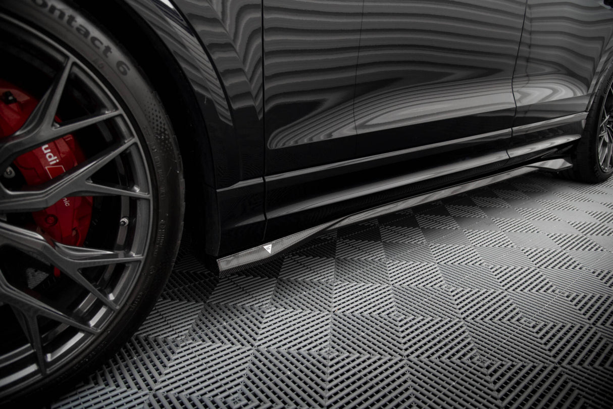 Maxton Design Carbon Fiber Side Skirts Audi RSQ8 MK1