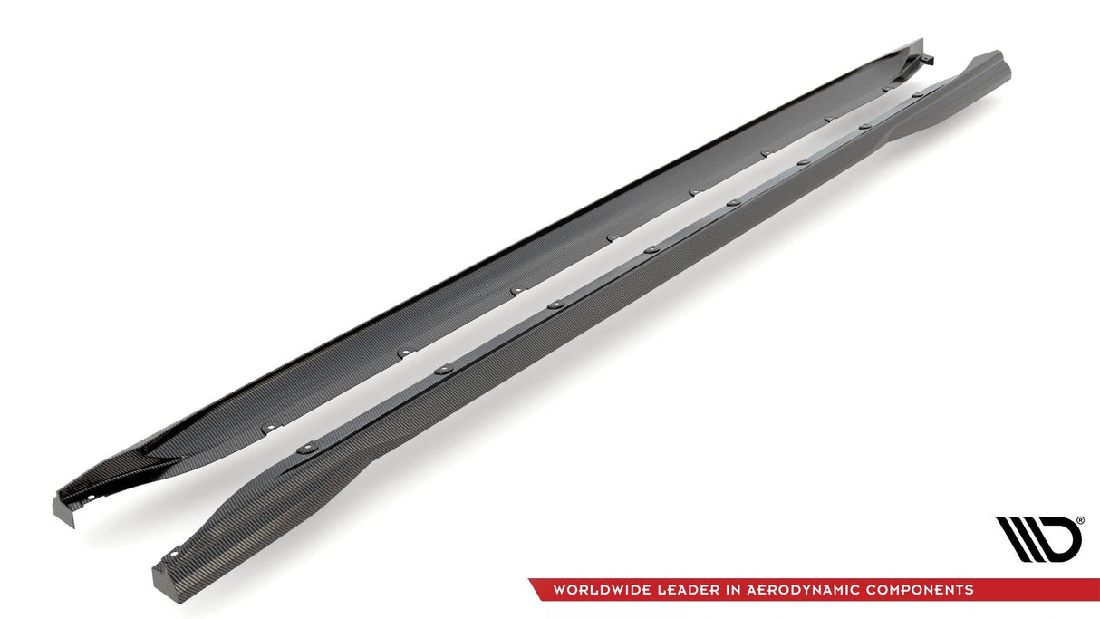 Maxton Design Carbon Fiber Side Skirts BMW M3 G80