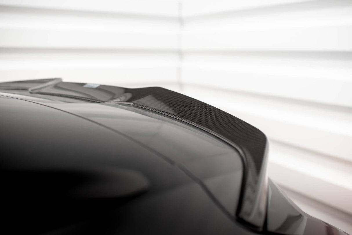 Maxton Design Carbon Fiber Tailgate Spoiler - Audi C8 RS6