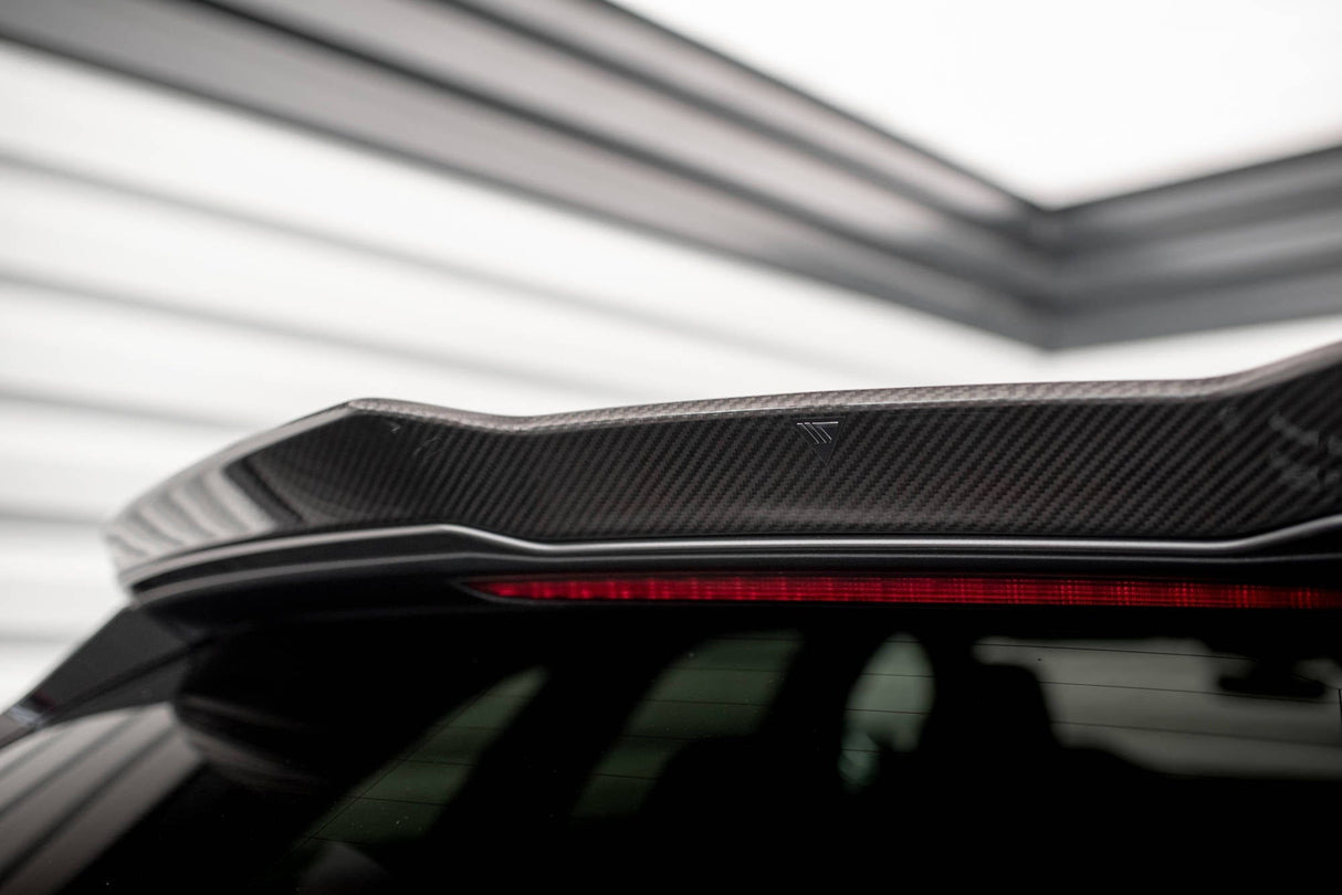 Maxton Design Carbon Fiber Tailgate Spoiler - Audi C8 RS6