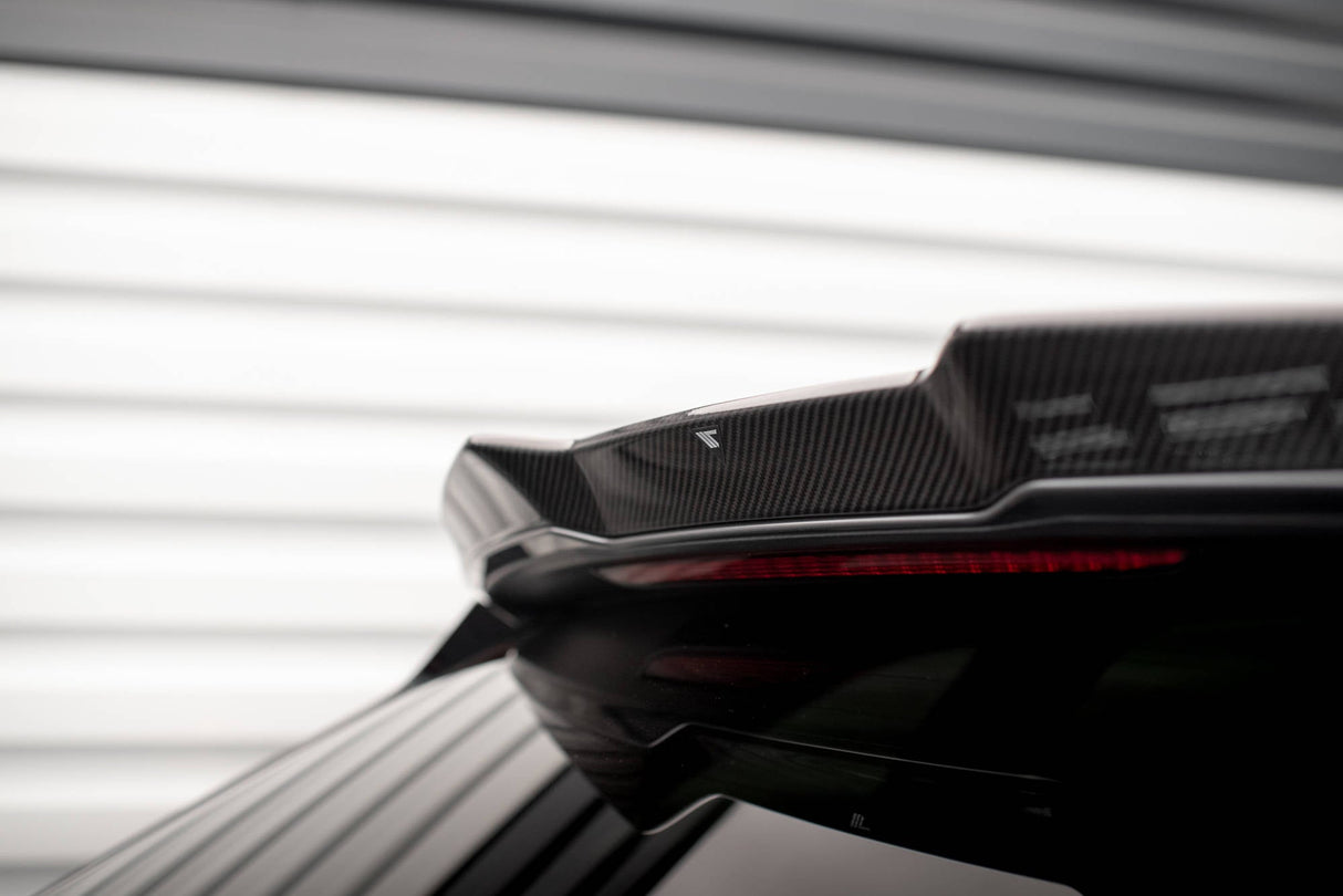 Maxton Design Carbon Fiber Tailgate Spoiler - Audi C8 RS6