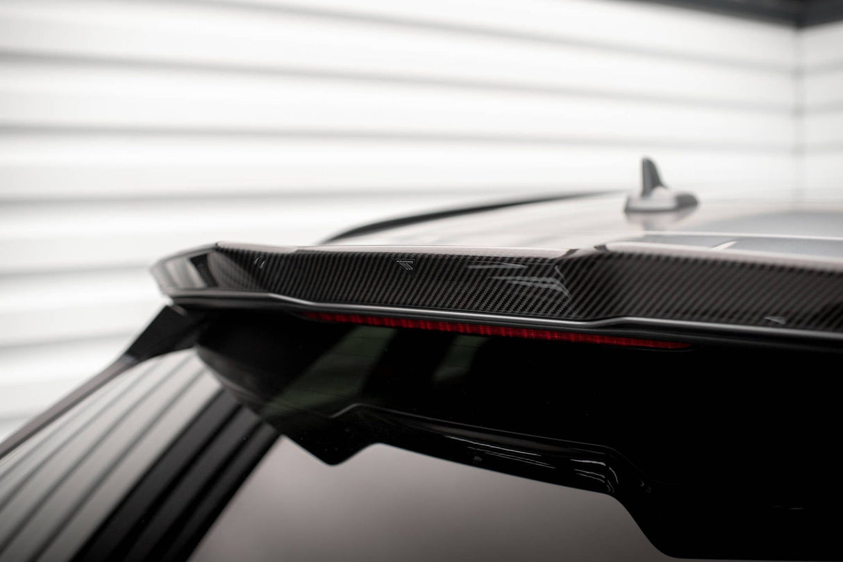 Maxton Design Carbon Fiber Tailgate Spoiler - Audi C8 RS6