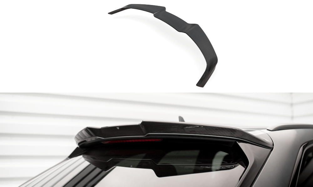 Maxton Design Carbon Fiber Tailgate Spoiler - Audi C8 RS6