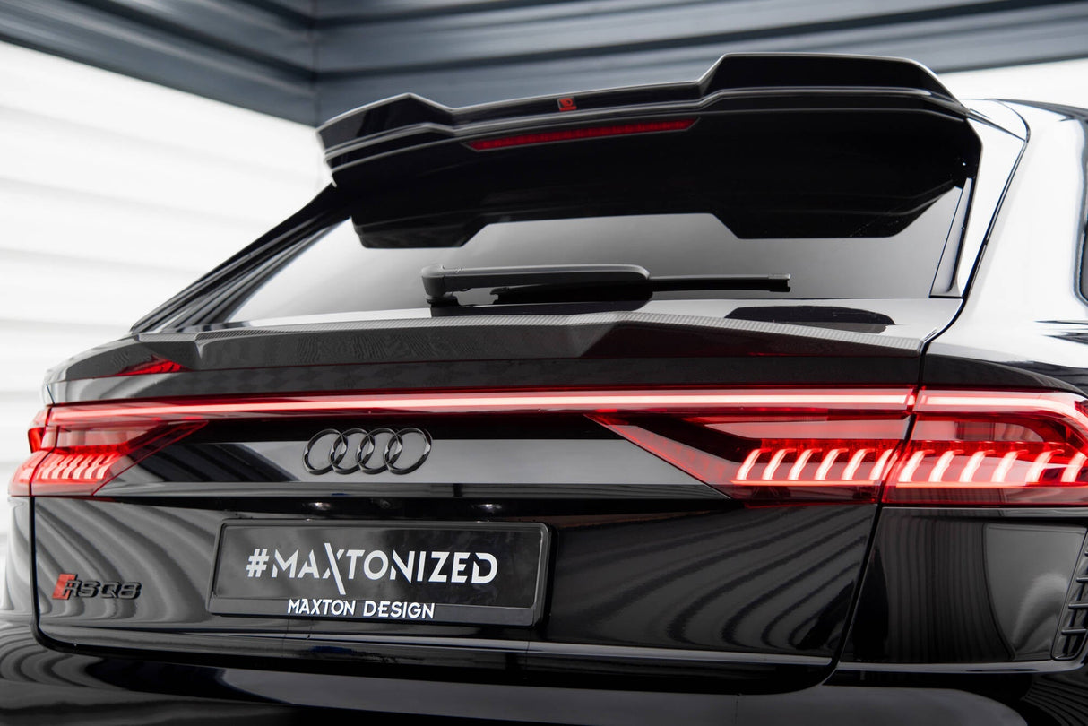 Maxton Design Carbon Fiber Tailgate Spoiler (Lower) Audi RSQ8 MK1