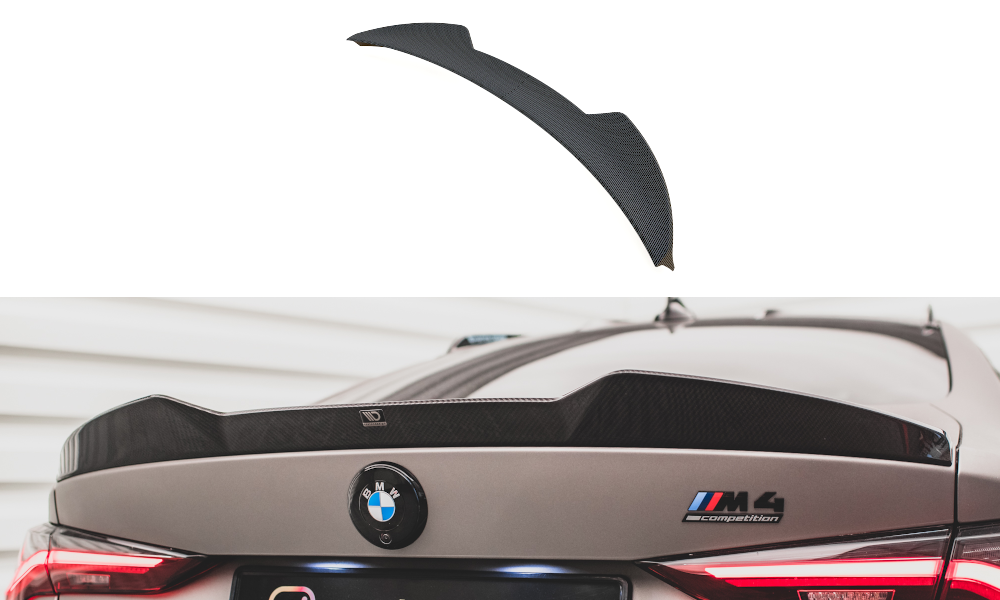 Maxton Design Carbon Fiber Ducktail Spoiler BMW M4 G82