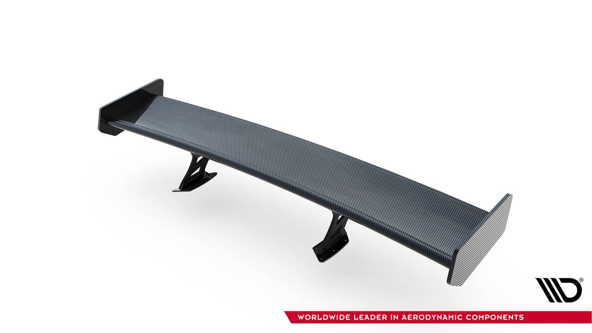 Maxton Design Carbon Spoiler With External Brackets Uprights Toyota Supra Mk5