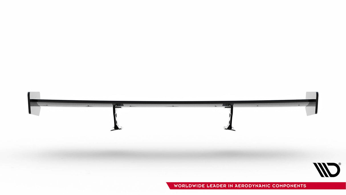 Maxton Design Carbon Spoiler With External Brackets Uprights Toyota Supra Mk5