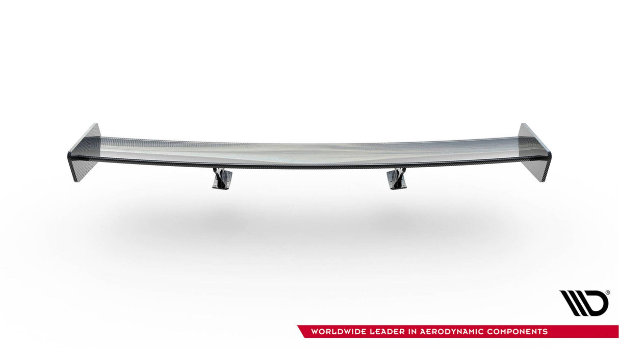 Maxton Design Carbon Spoiler With External Brackets Uprights Toyota Supra Mk5