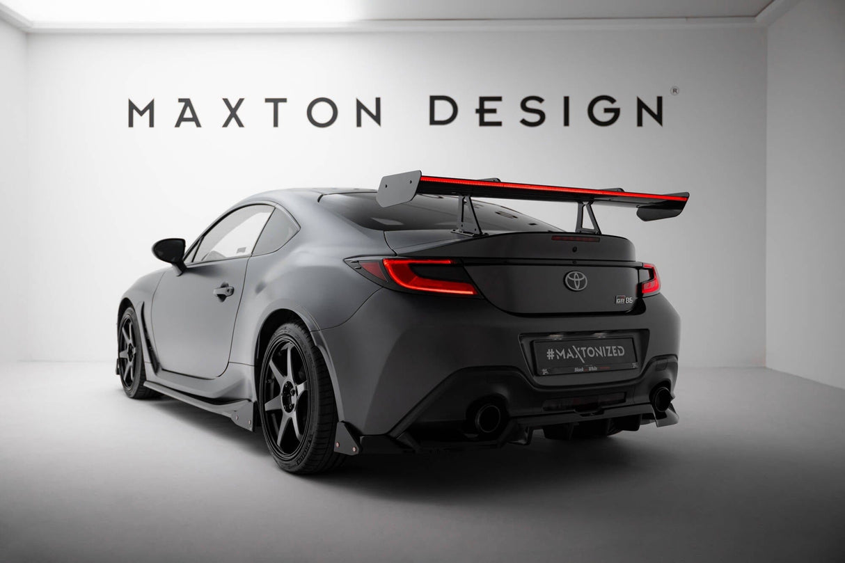 Maxton Design Carbon Spoiler With Upper Swan Mounting + LED Toyota GR86