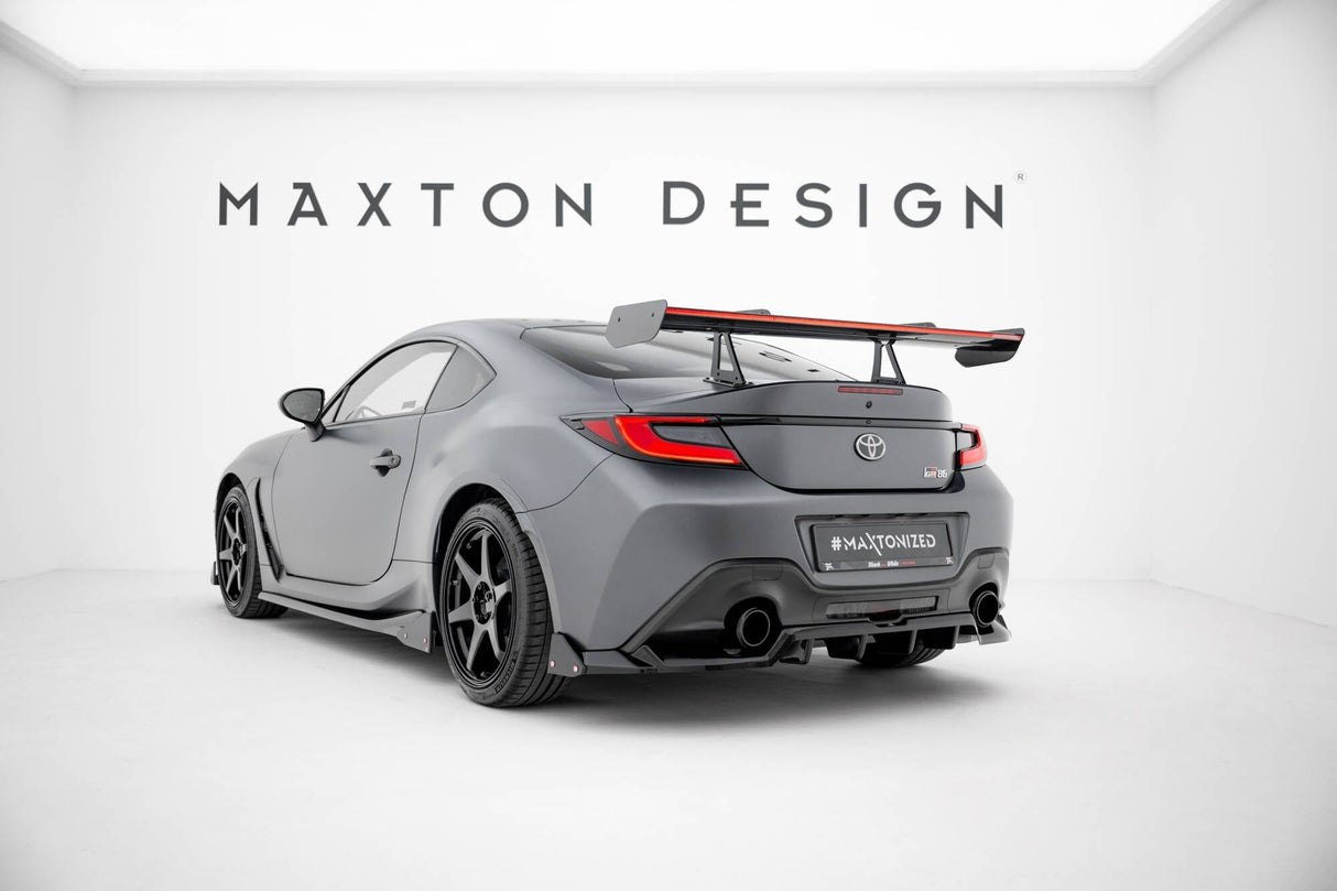 Maxton Design Carbon Spoiler With Upper Swan Mounting + LED Toyota GR86
