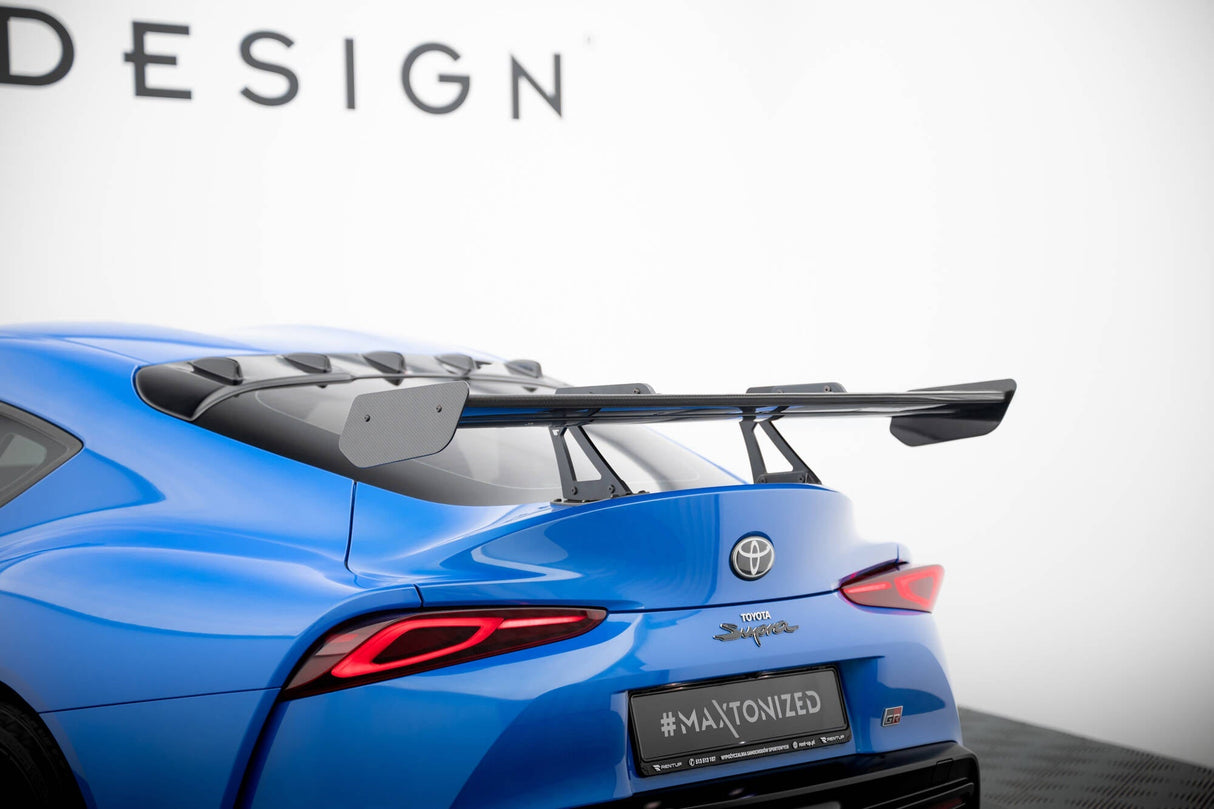 Maxton Design Carbon Spoiler With Upper Swan Mounting Toyota Supra Mk5