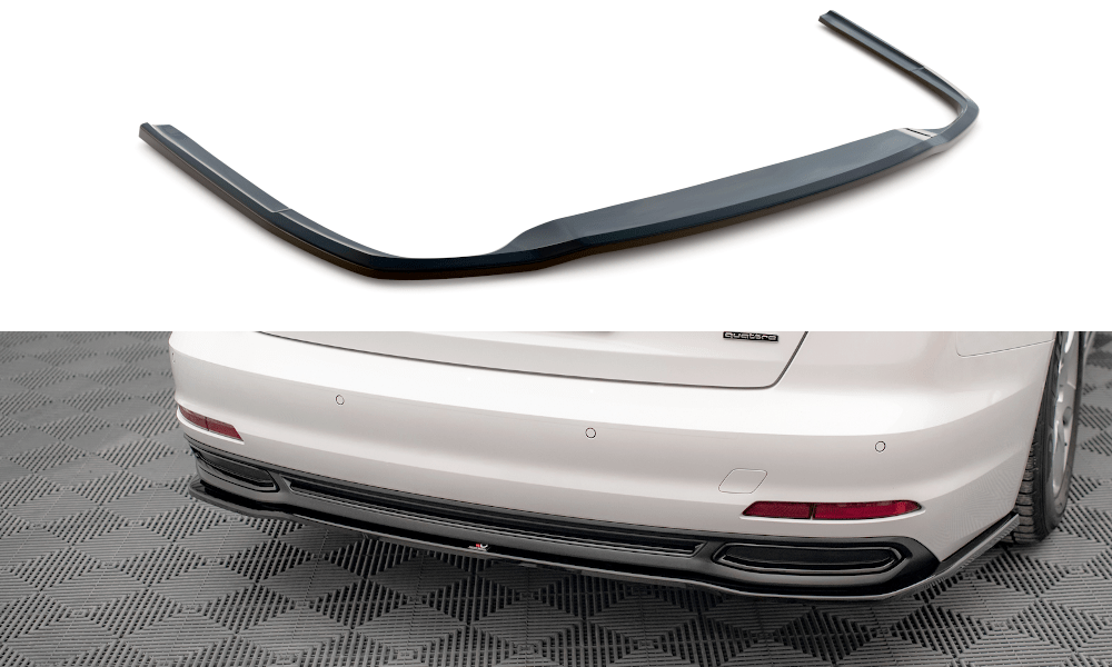 Maxton Design Central Rear Splitter Audi A6 C8