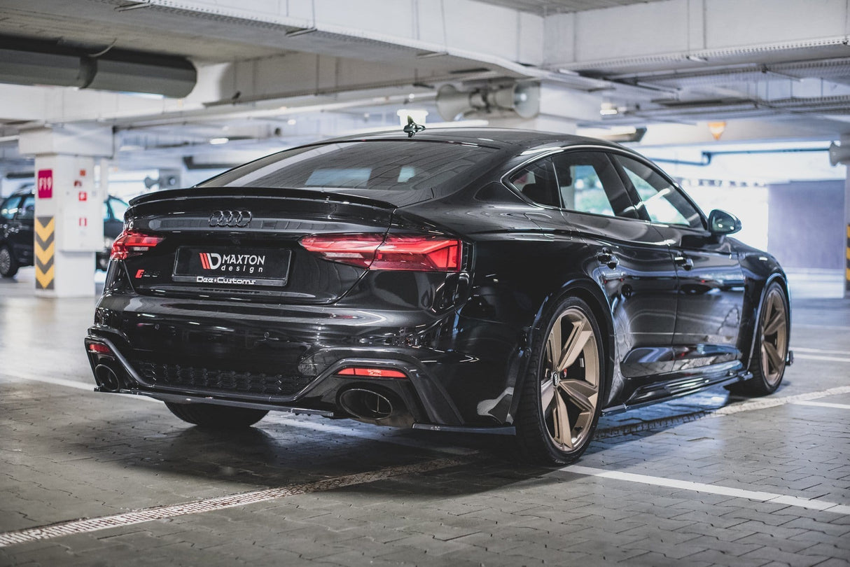 Maxton Design Central Rear Splitter Audi RS5 F5 Facelift