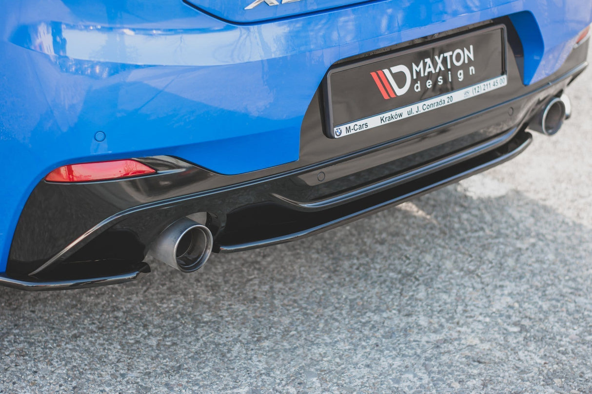 Maxton Design Central Rear Splitter BMW X2 F39 M-Package