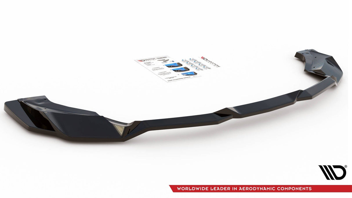 Maxton Design Central Rear Splitter - Chevrolet Corvette C8