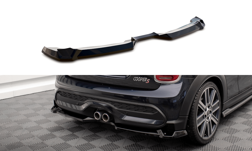 Maxton Design Central Rear Splitter MINI Cooper S F56 Facelift