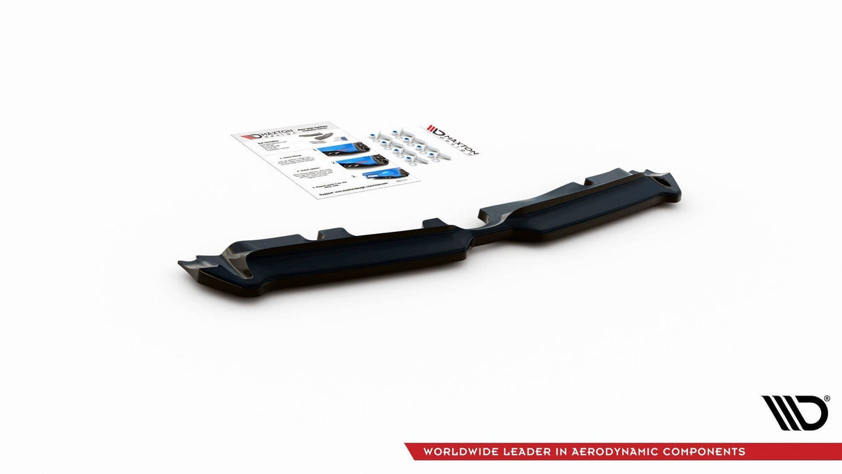 Maxton Design Central Rear Splitter Mini Countryman Mk2 F60 JCW
