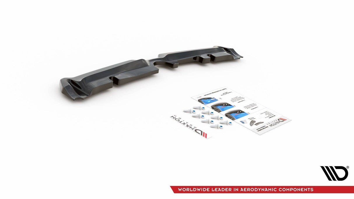 Maxton Design Central Rear Splitter Mini Countryman Mk2 F60 JCW