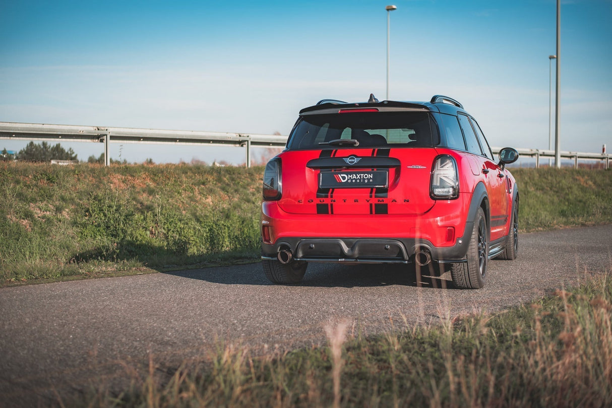 Maxton Design Central Rear Splitter Mini Countryman Mk2 F60 JCW