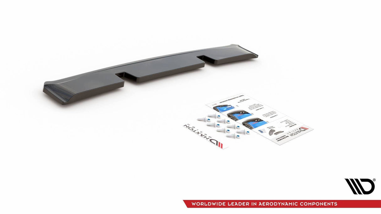 Maxton Design Central Rear Splitter Volkswagen Golf Mk8 GTi