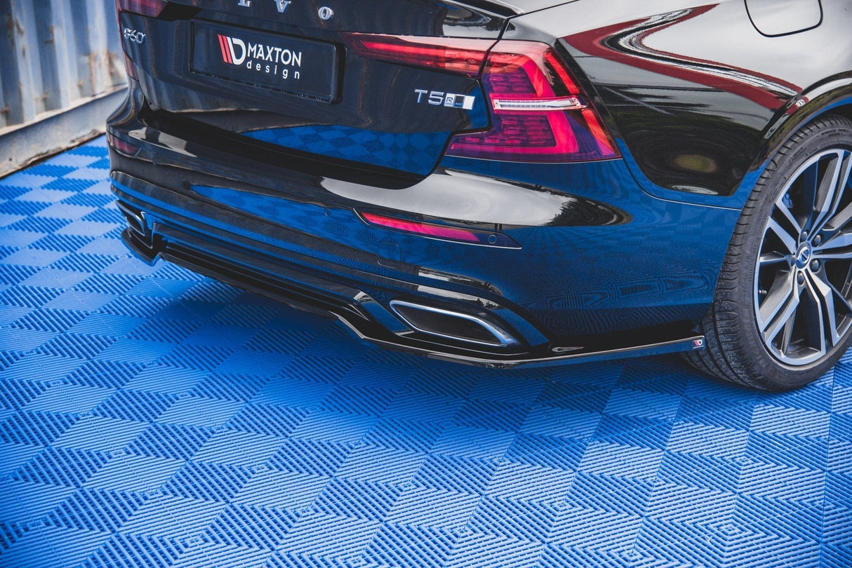 Maxton Design Central Rear Splitter Volvo S60 R-Design Mk3