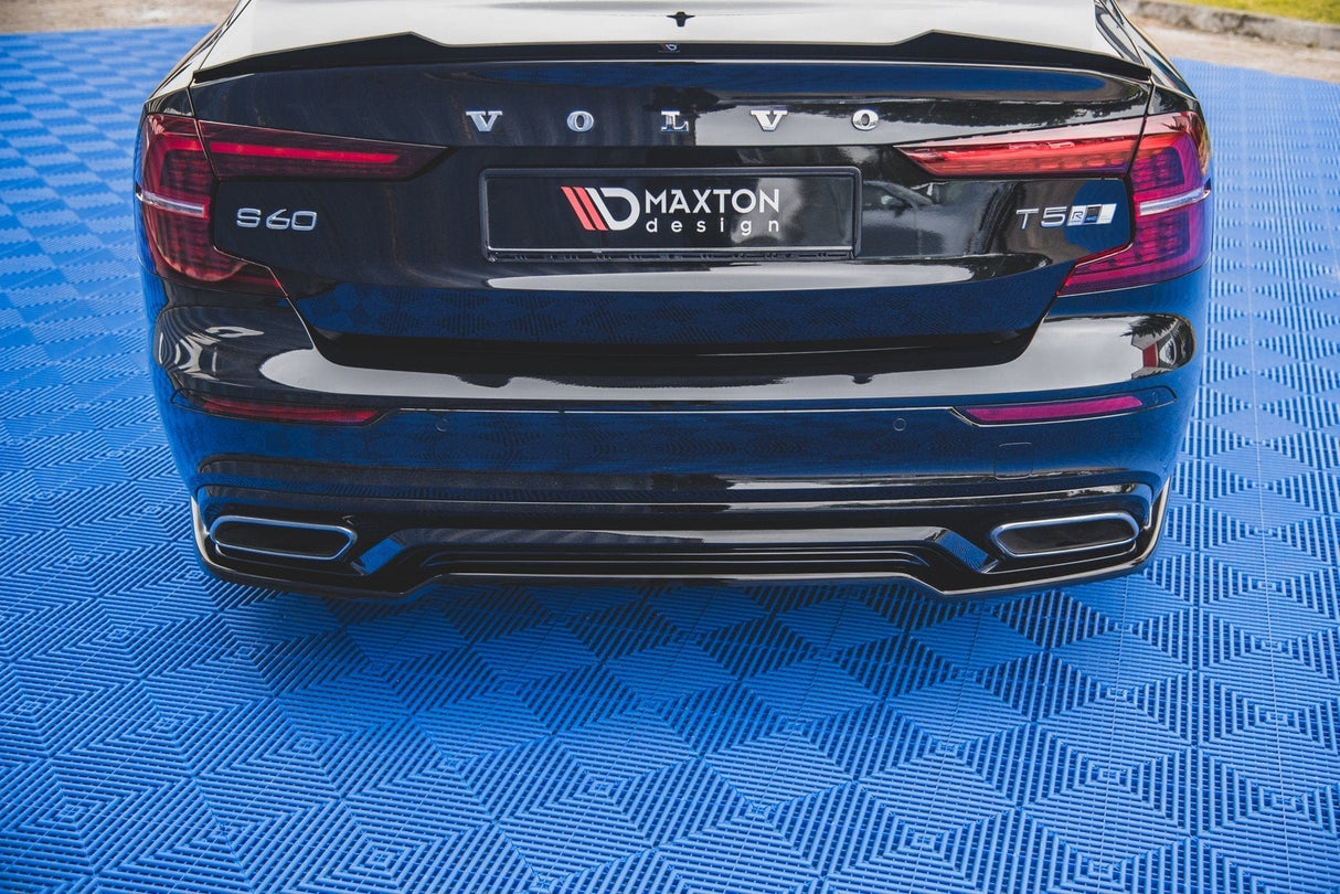 Maxton Design Central Rear Splitter Volvo S60 R-Design Mk3