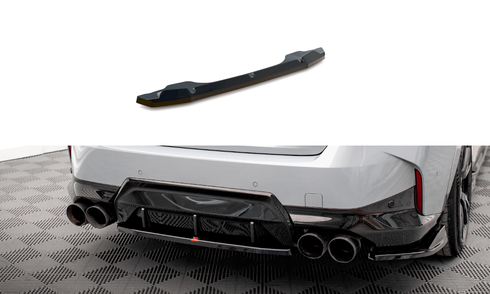 Maxton Design Central Rear Splitter BMW 2 Coupe M240I G42