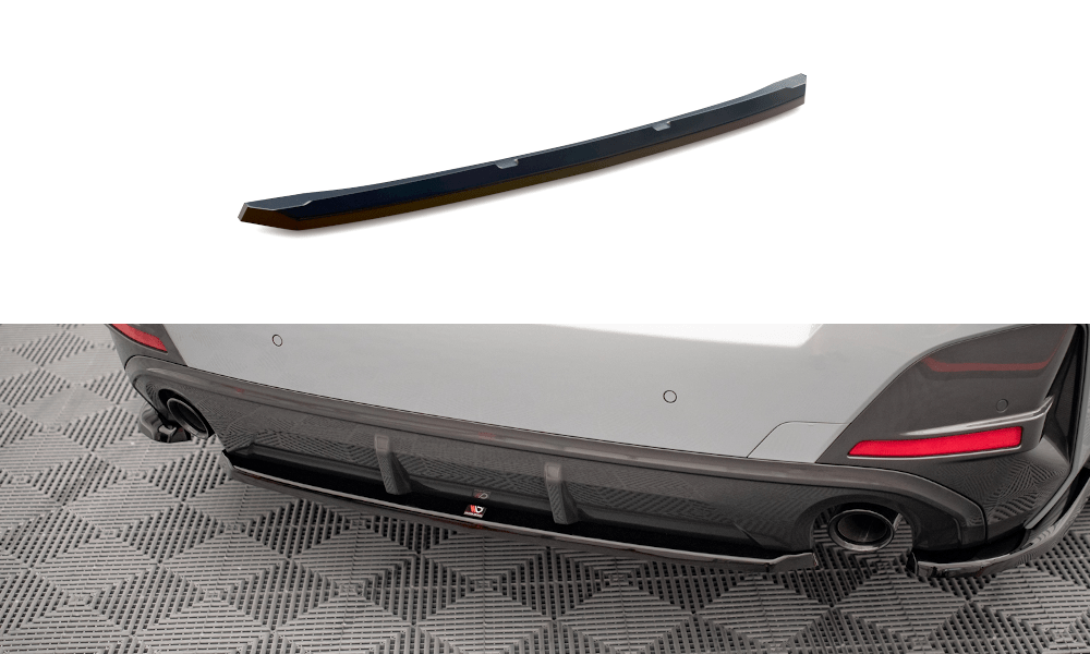 Maxton Design Central Rear Splitter BMW 4 Gran Coupe M-Pack G26