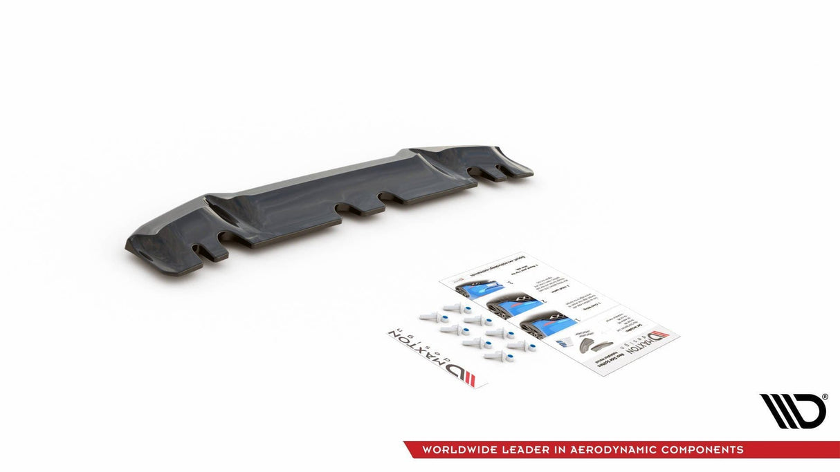 Maxton Design Central Rear Splitter For BMW M8 Gran Coupe F93