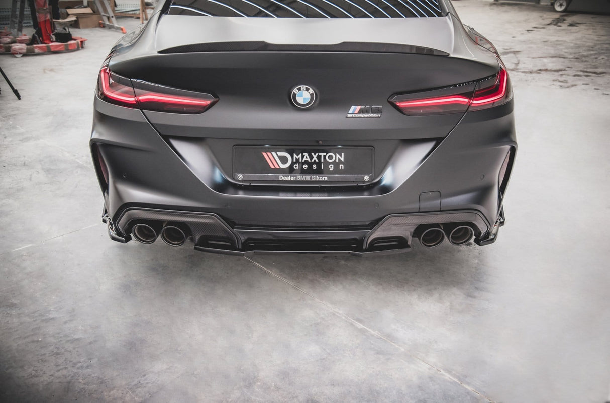 Maxton Design Central Rear Splitter For BMW M8 Gran Coupe F93