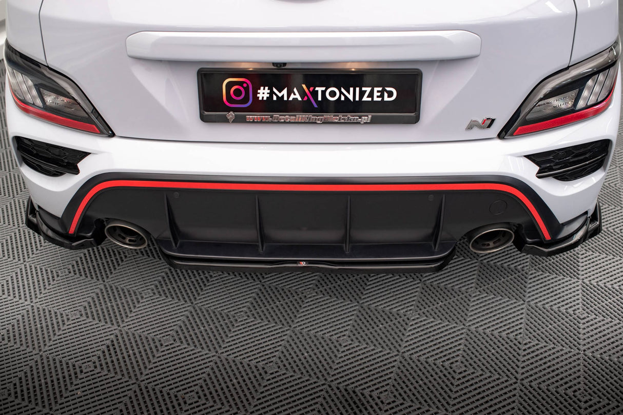 Maxton Design Rear Splitter For Hyundai Kona N MK2