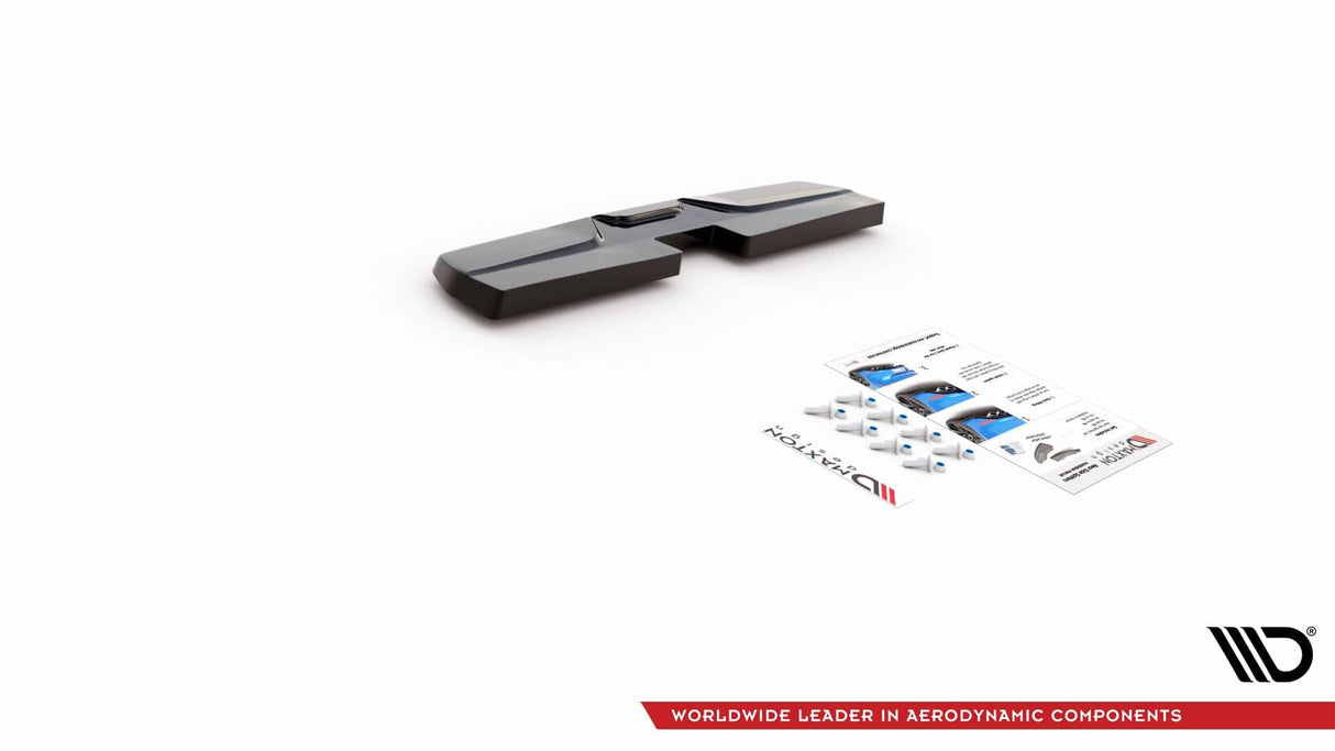 Maxton Design Central Rear Splitter For Nissan 370Z Nismo Facelift