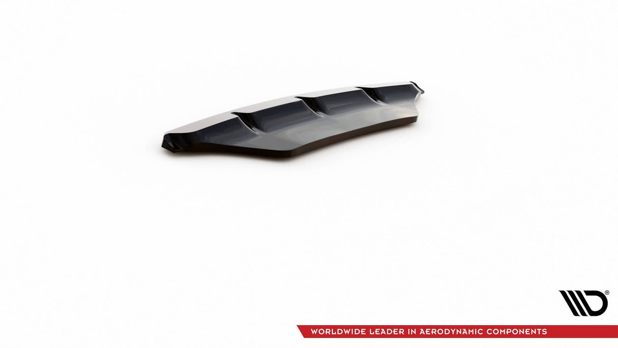 Maxton Design Central Rear Splitter Porsche Macan Mk1