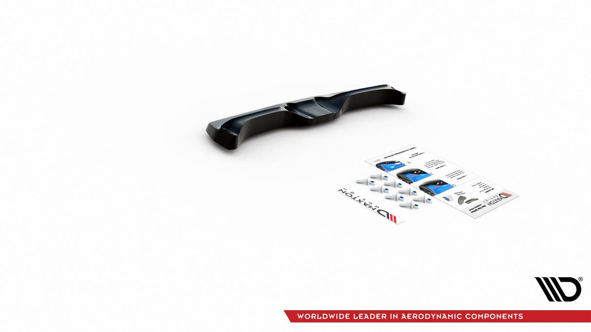 Maxton Design Central Rear Splitter For V.2 Nissan 370Z