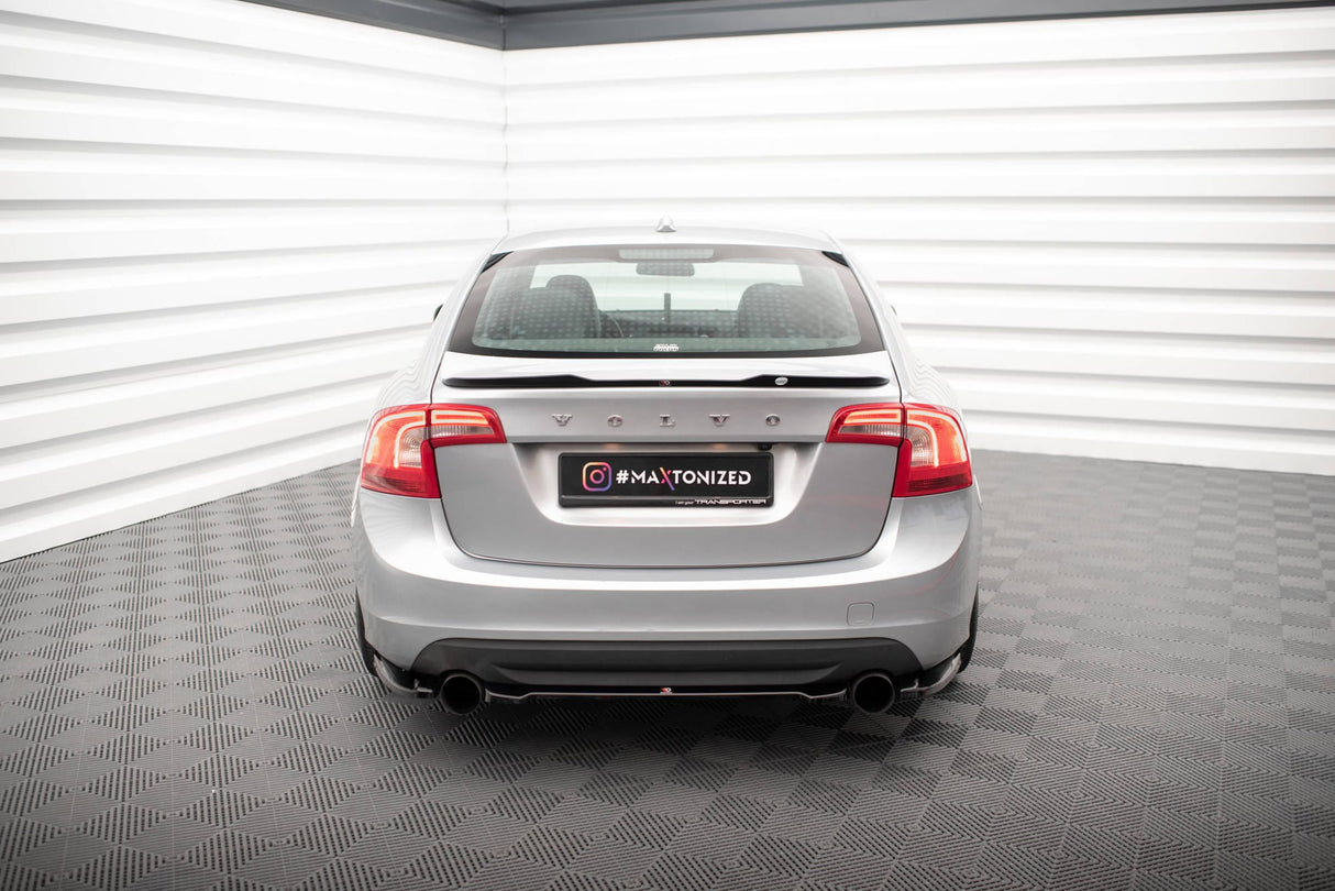 Maxton Design Central Rear Splitter For Volvo S60 R-Design Mk2
