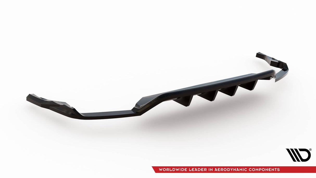 Maxton Design Central Rear Splitter (With Vertical Bars) Audi SQ8 Mk1