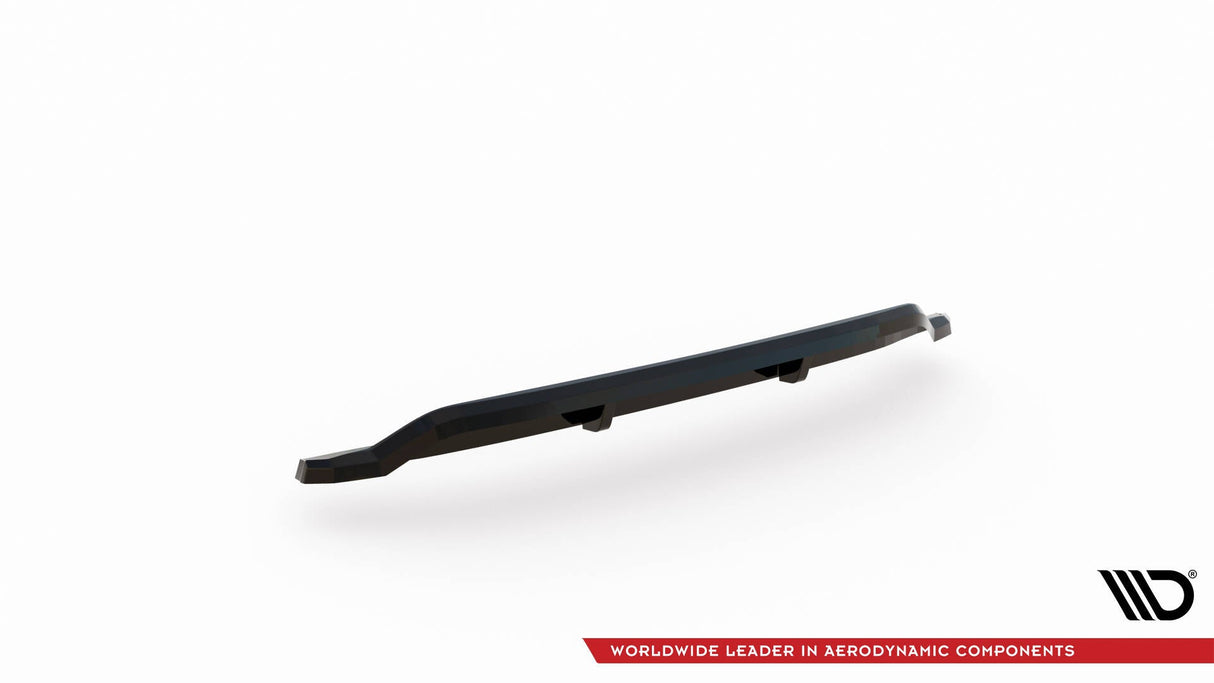 Maxton Design Central Rear Splitter (With Vertical Bars) BMW 5 G30 / G31 Facelift