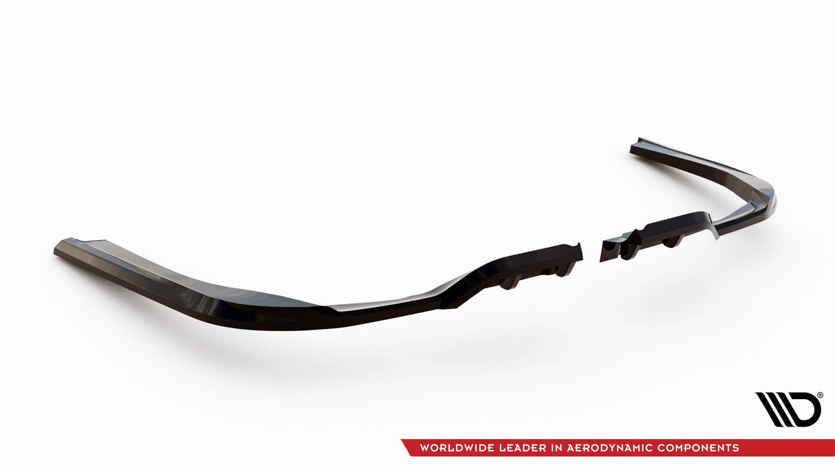 Maxton Design Central Rear Splitter (With Vertical Bars) BMW M760E G70