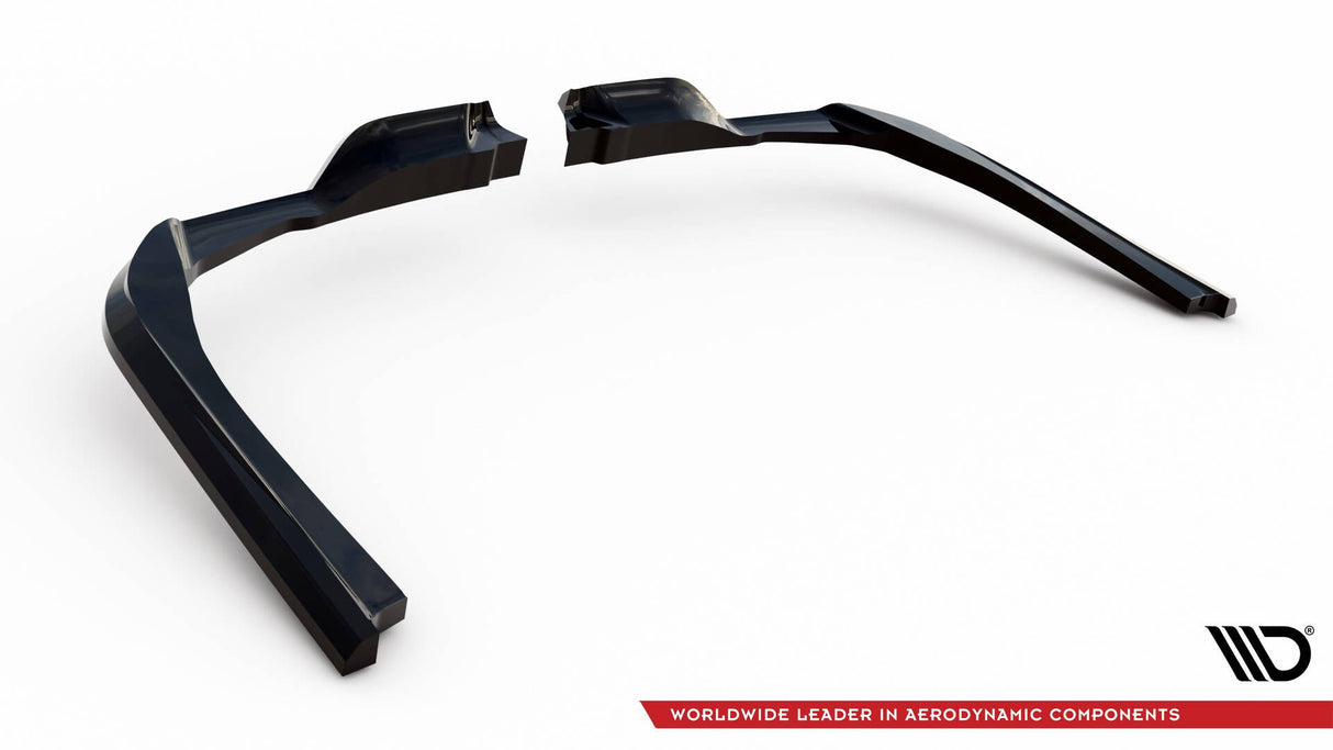 Maxton Design Central Rear Splitter (With Vertical Bars) BMW M760E G70