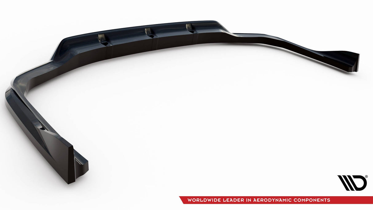 Maxton Design Central Rear Splitter (With Vertical Bars) BMW X7 M-Pack G07 Facelift