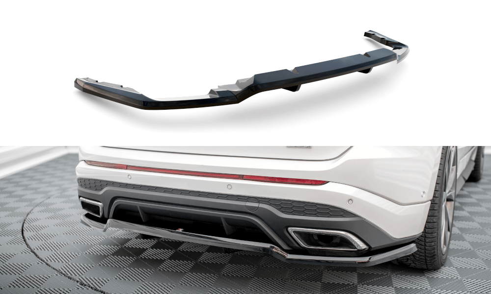 Maxton Design Central Rear Splitter (With Vertical Bars) Ford Edge Sport MK2