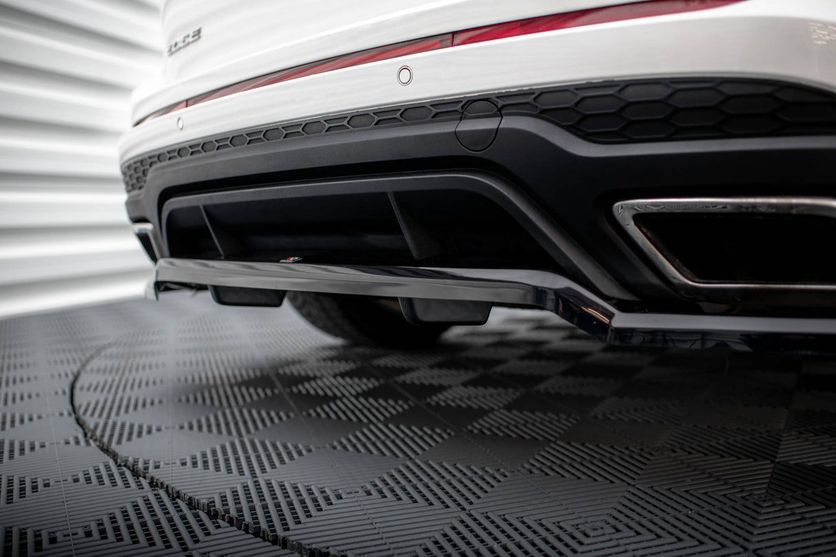 Maxton Design Central Rear Splitter (With Vertical Bars) Ford Edge Sport MK2