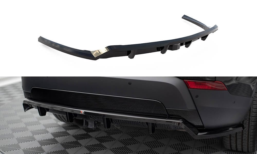 Maxton Design Central Rear Splitter (With Vertical Bars) Land Rover Discovery Hse MK5