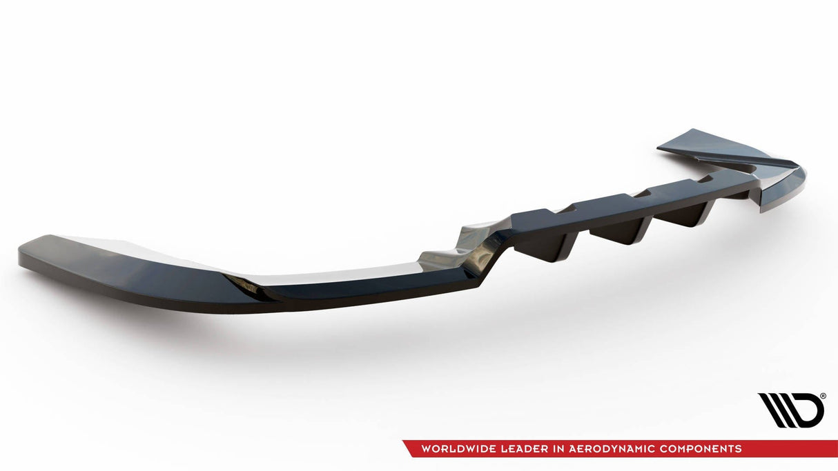 Maxton Design Central Rear Splitter (With Vertical Bars) Land Rover Range Rover Sport Svr MK2