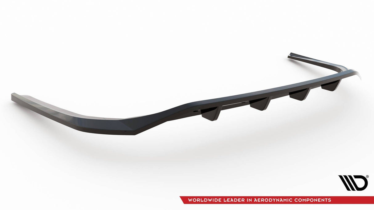 Maxton Design Central Rear Splitter (With Vertical Bars) Lexus Es F Sport (Hybrid) Mk7
