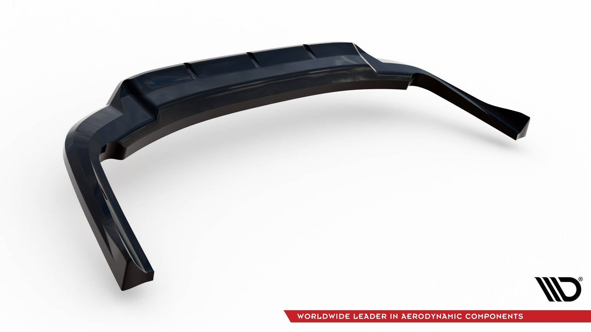 Maxton Design Central Rear Splitter (With Vertical Bars) Lexus Nx F-Sport Mk2
